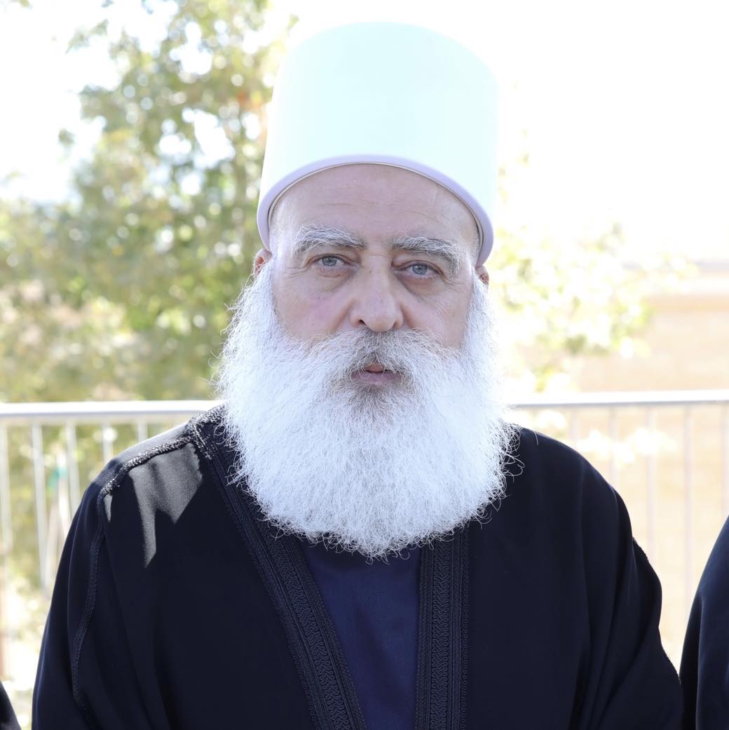 الشيخ طريف يعايد أبناء الطائفة الدرزية بحلول زيارة سيدنا الخضر