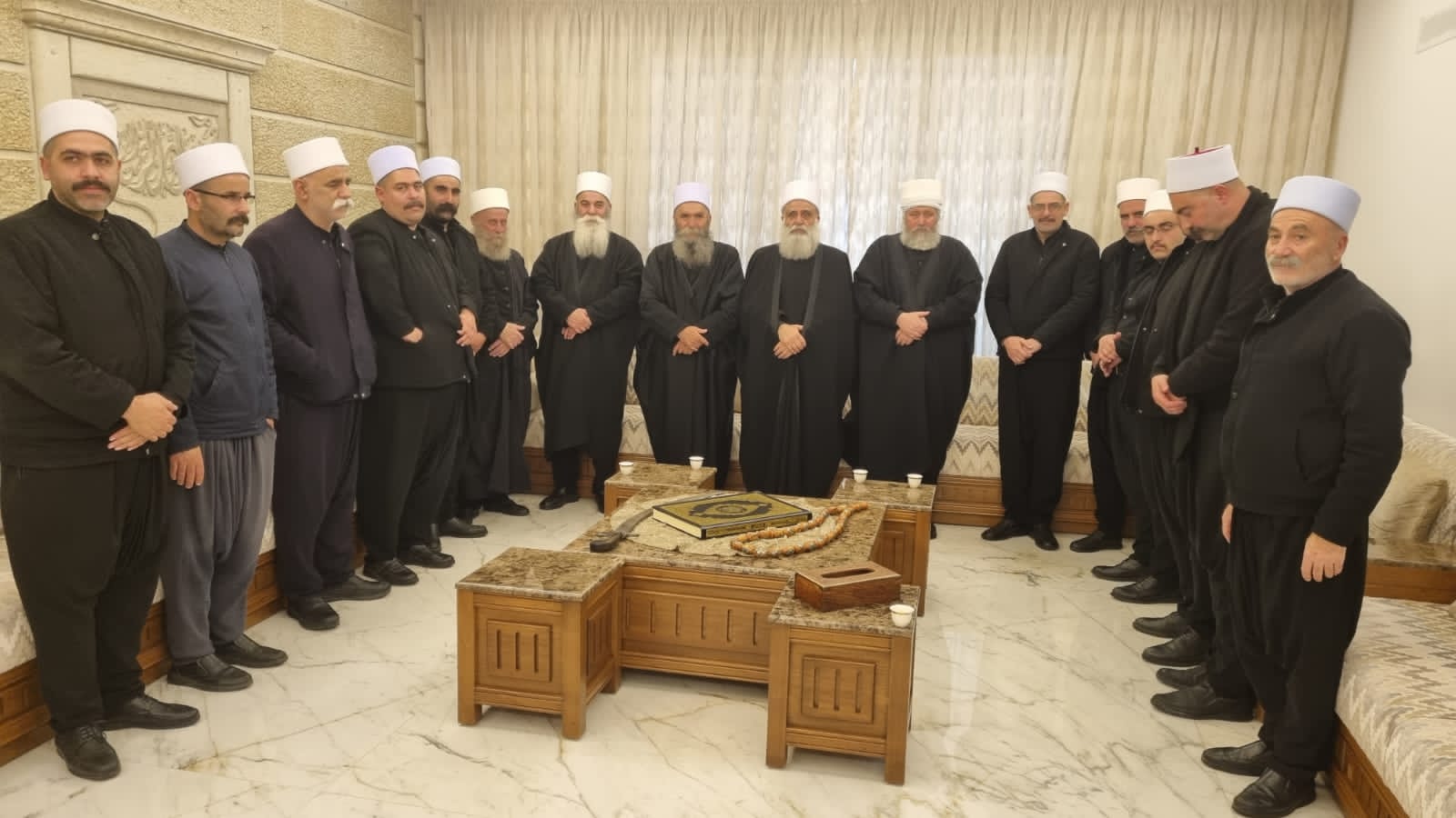 وفدٌ من مشايخ أشرفية صحنايا زار شيخ عقل لبنان