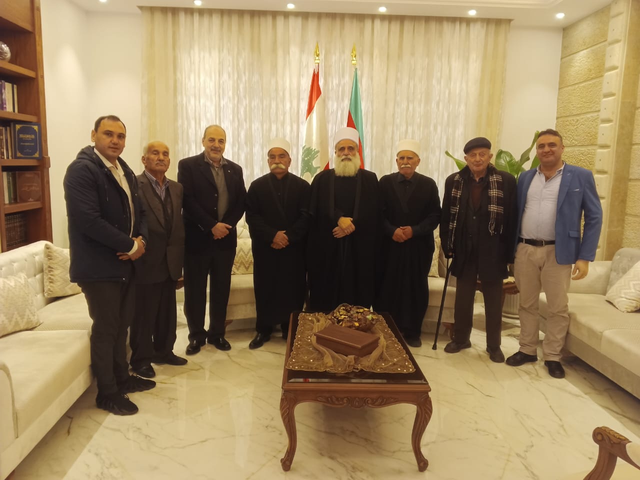 معتمد مشيخة العقل في تكساس زار أبي المنى