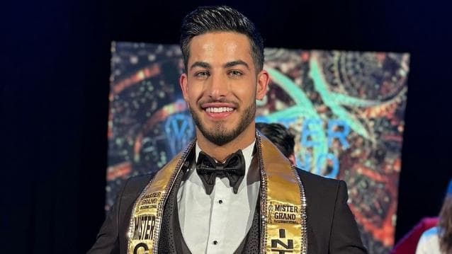 سيف الوليد حرب يفوز بجائزة Mr Grand International 2023 في إسبانيا