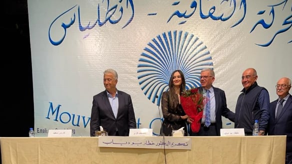 تكريم الكاتب خطار بو ذياب