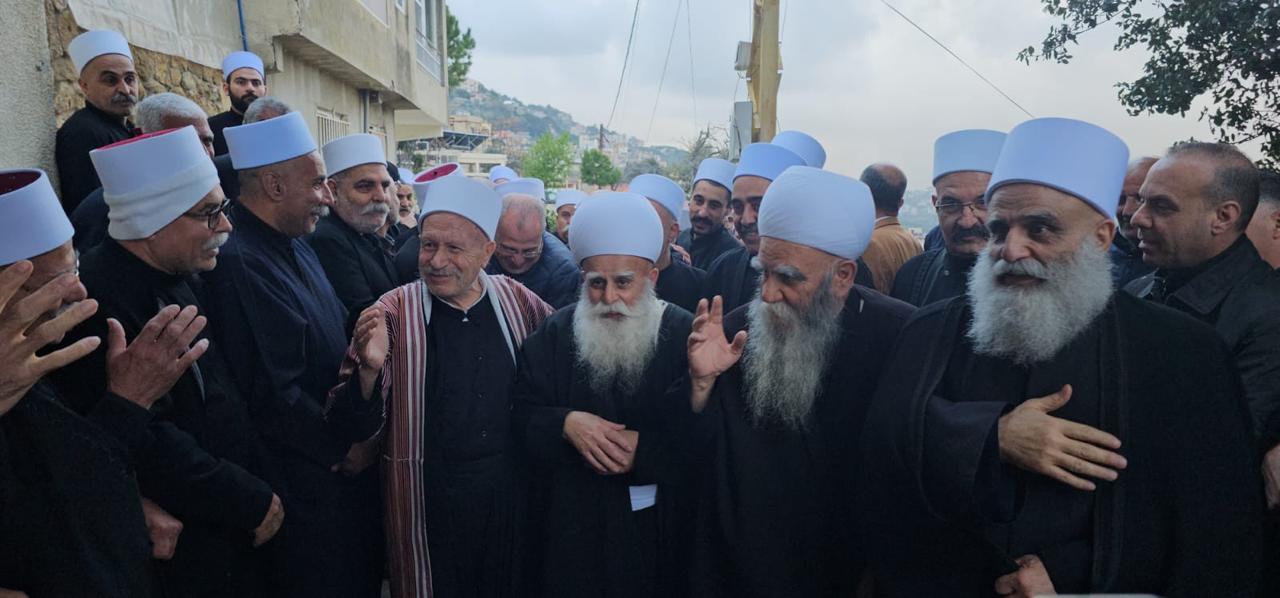 شيخ العقل في لبنان جال في منطقة المناصف