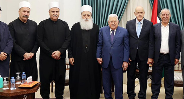 اتصال بين الشيخ طريف والرئيس الفلسطيني... وهذا ما بُحث