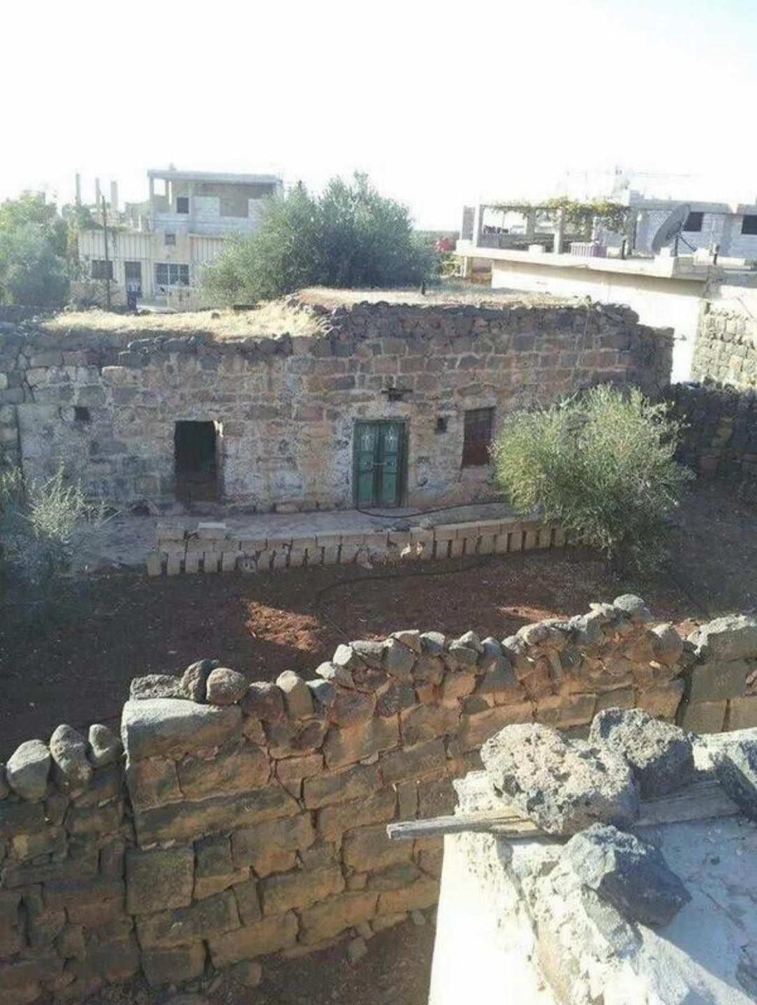 صورة لبيت فيصل القاسم في الثعلة