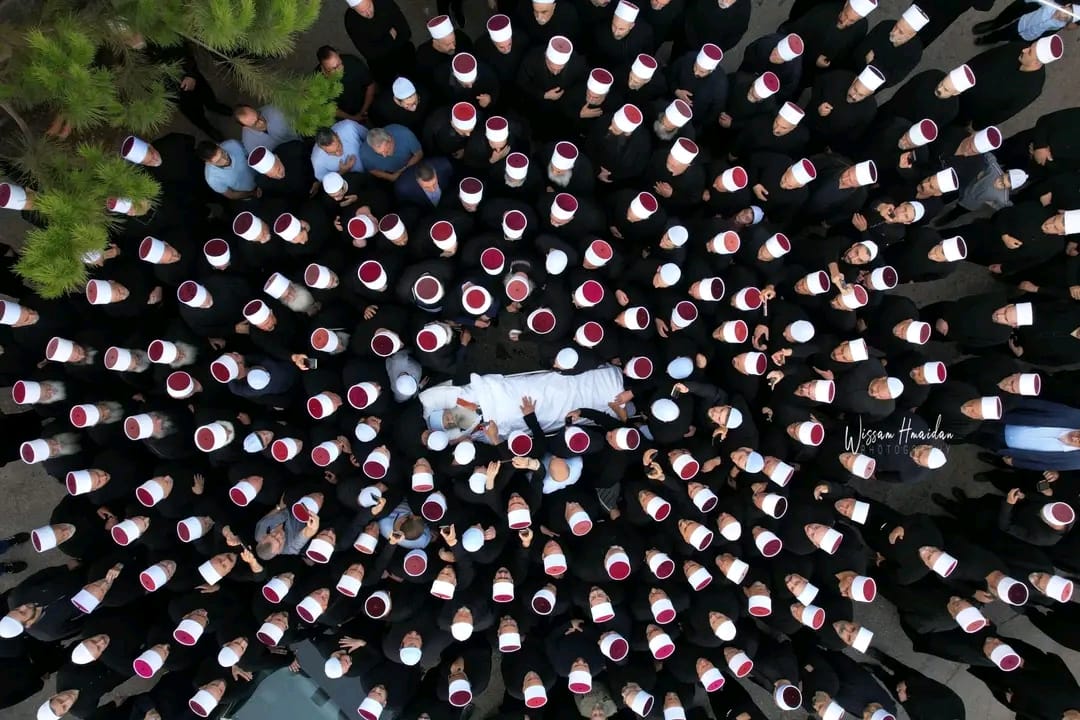 بالصور: عاليه تودّع الشيخ الجليل أبو مسعود هاني جابر