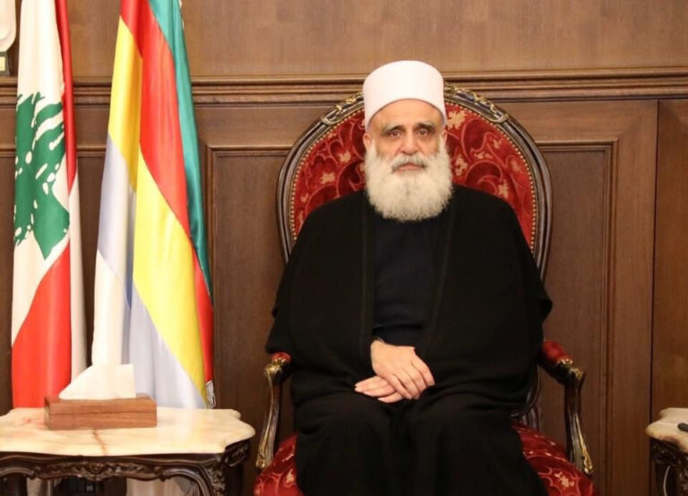 شيخ العقل لطائفة الموحدين الدروز الشيخ الدكتور سامي ابي المنى