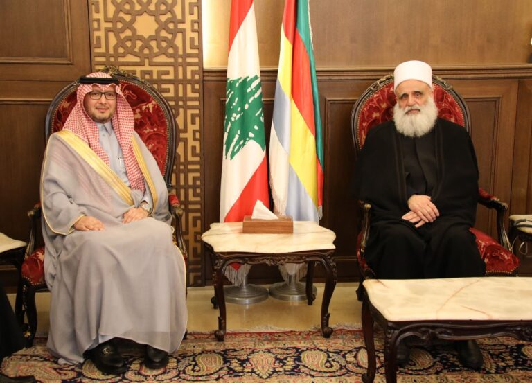 شيخ العقل في لبنان هنّأ السعودية بفوزها باستضافة expo 2030 شيخ العقل في لبنان هنّأ السعودية بفوزها باستضافة expo 2030