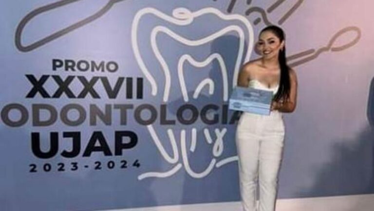 آمال التقي تتخرّج بطب الأسنان في فنزويلا