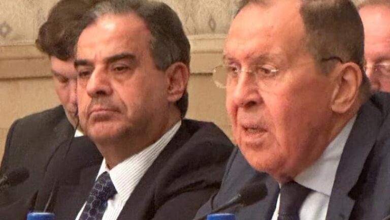 السفير بو نصار في سلسلة لقاءات الى جانب لافروف وبوغدانوف