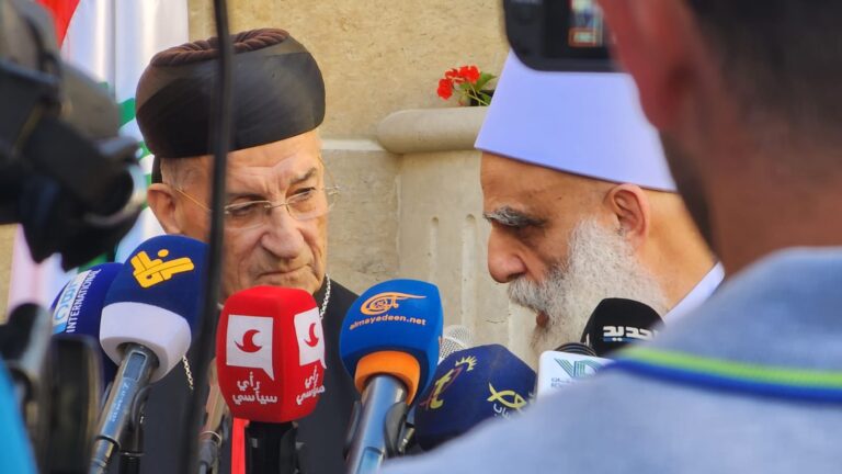 بالفيديو: محاضرة شيخ العقل والبطريرك الراعي في بعقلين