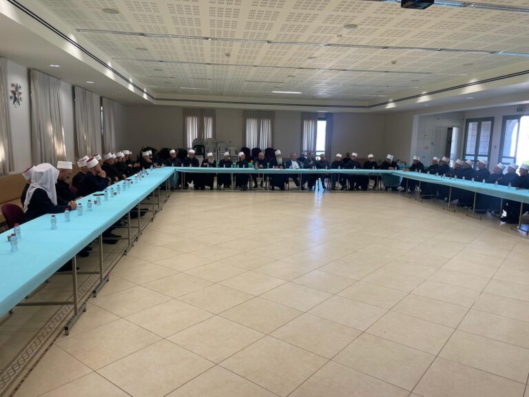 اجتماع الهيئة العامّة للمجلس الدّينيّ الدّرزيّ الأعلى في مقام الخضر