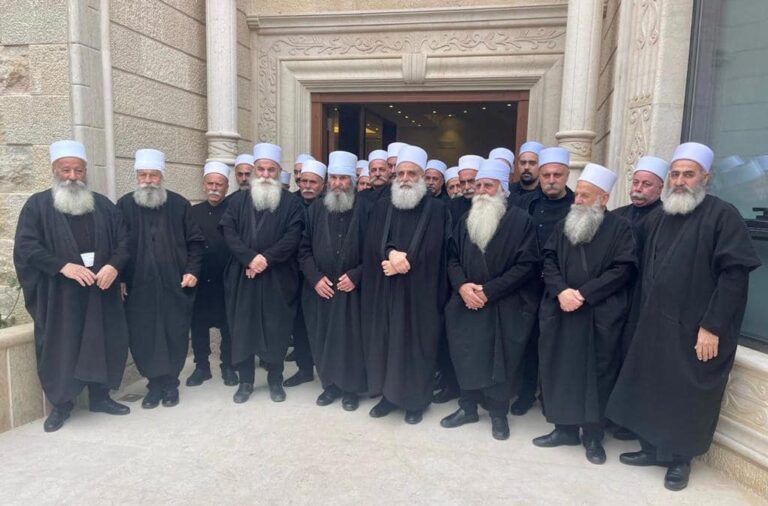 وفد من مشايخ جبل العرب يزور لبنان