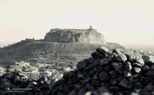 صورة قديمة لقلعة صلخد