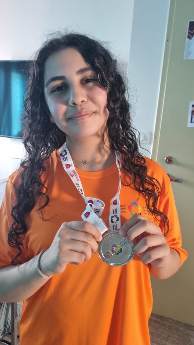 ياسمينا رسلان تحصد المركز الثاني في كرة السلّة للألعاب الأولمبية في قطر