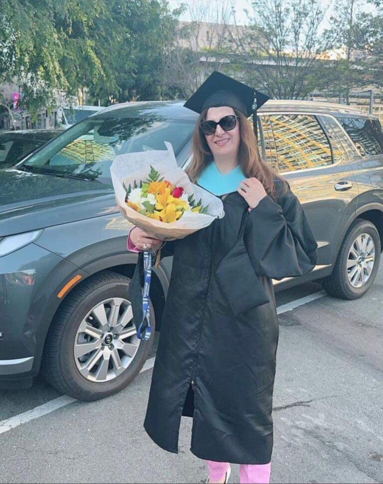 امتياز من جامعة National University California لإبنة السويداء رانيا المؤيد رانيا المؤيد