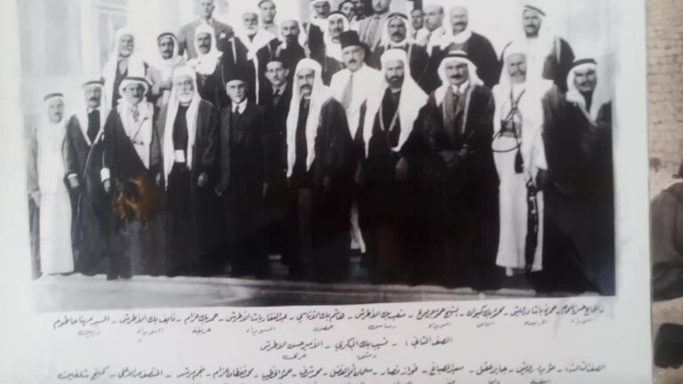 وفد من جبل العرب في دمشق