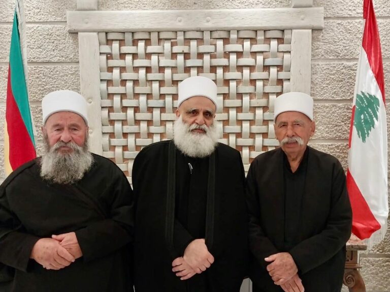 شيخ العقل التقى مشايخ وزوّارا