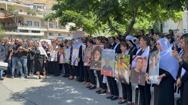 موقف اختتامي في مجدل شمس موقف اختتامي في مجدل شمس